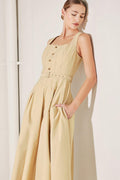 SAHARA GRACE WOVEN MIDI DRESS Flying Tomato