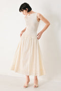 DAYDREAM THREAD MIDI DRESS Flying Tomato