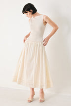 DAYDREAM THREAD MIDI DRESS Flying Tomato