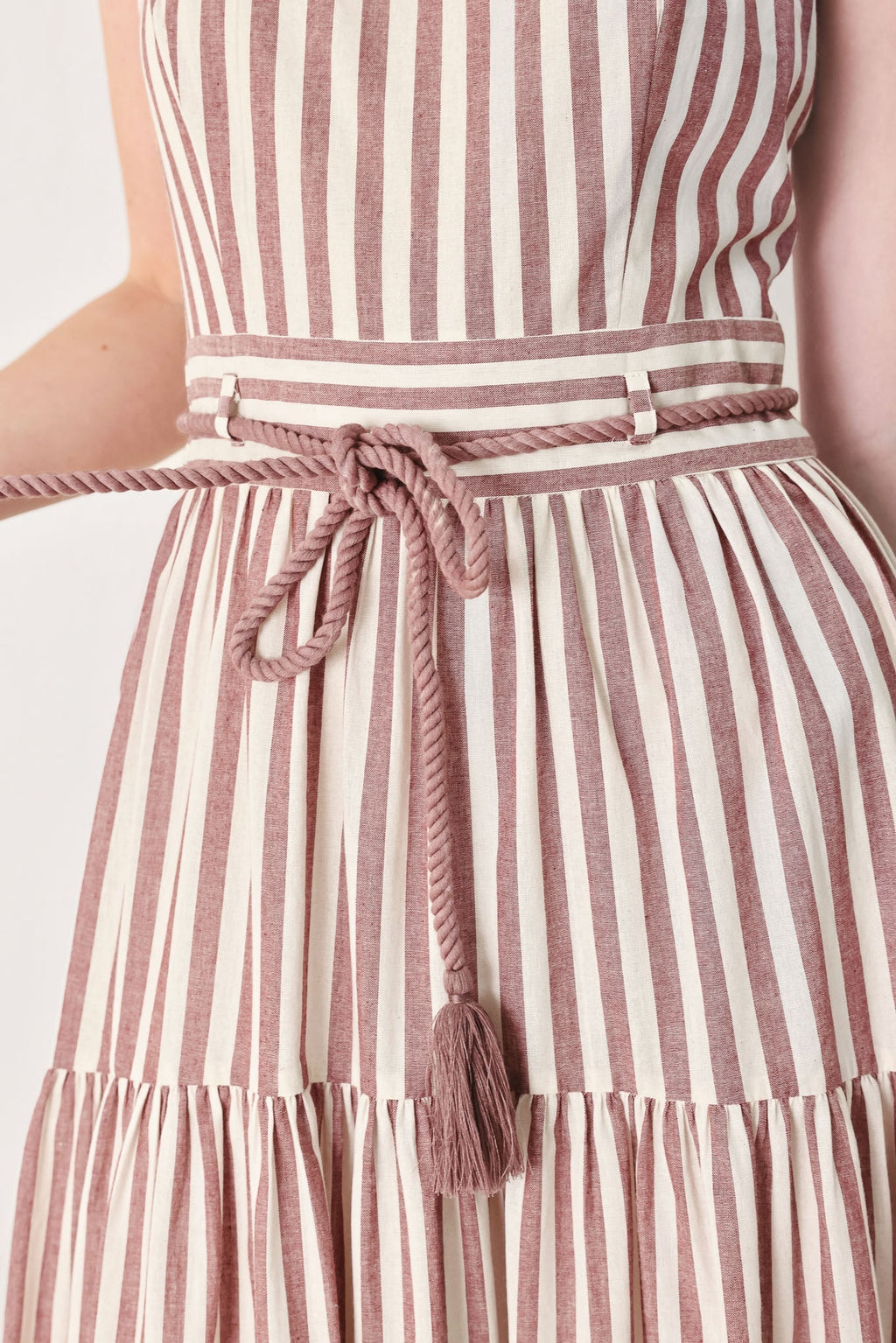ROSY BREEZE WOVEN ANKLE DRESS Flying Tomato