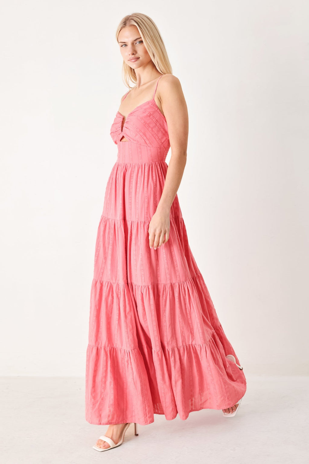SWEET ESCAPE WOVEN MAXI DRESS Flying Tomato