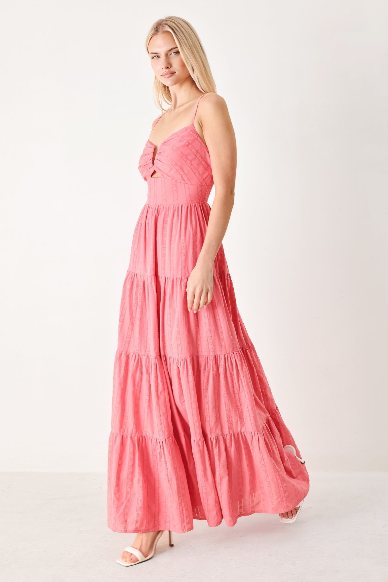 SWEET ESCAPE WOVEN MAXI DRESS Flying Tomato