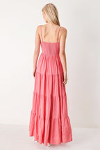 SWEET ESCAPE WOVEN MAXI DRESS Flying Tomato