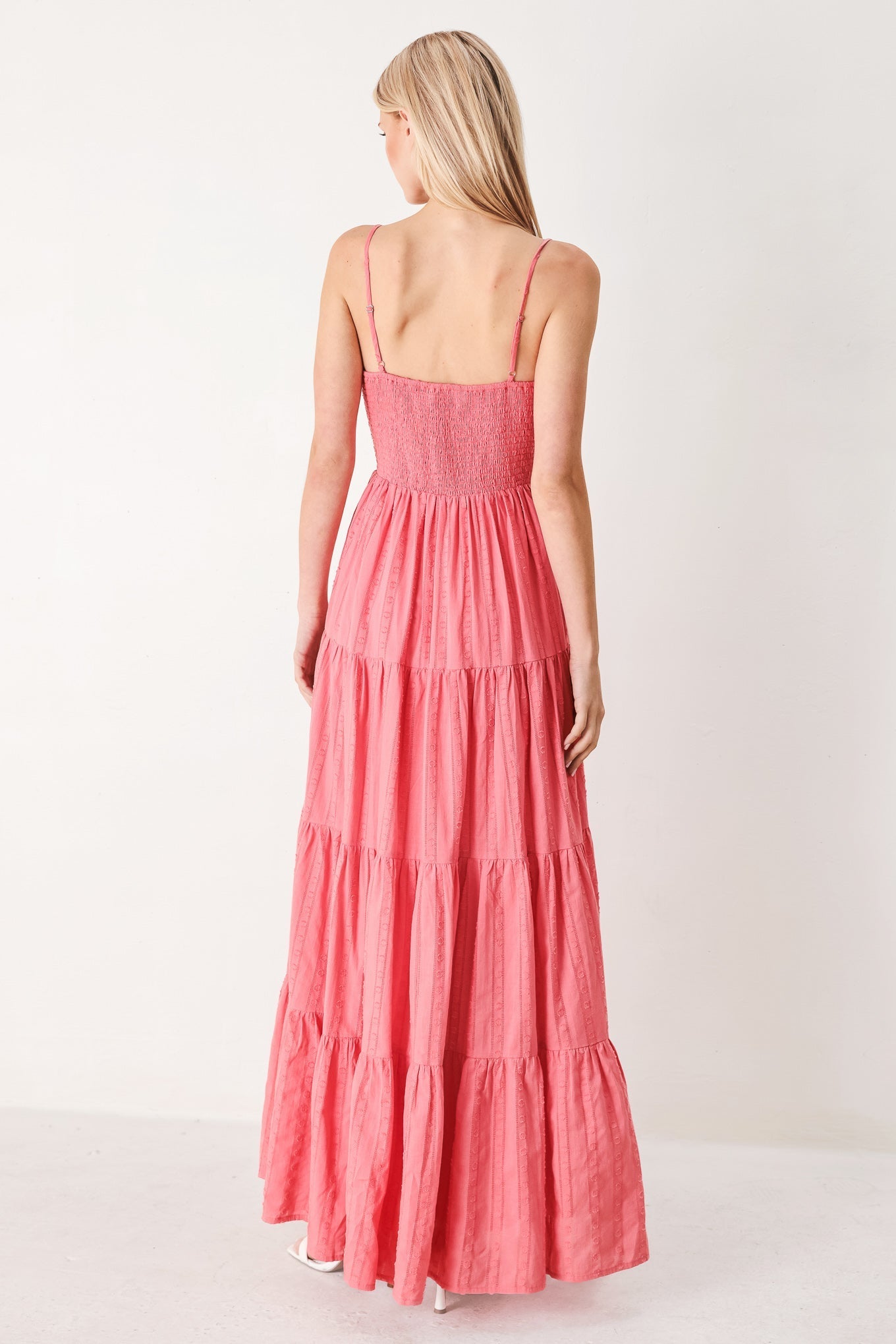 SWEET ESCAPE WOVEN MAXI DRESS Flying Tomato