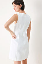 PURE GLAM WOVEN MINI DRESS Flying Tomato