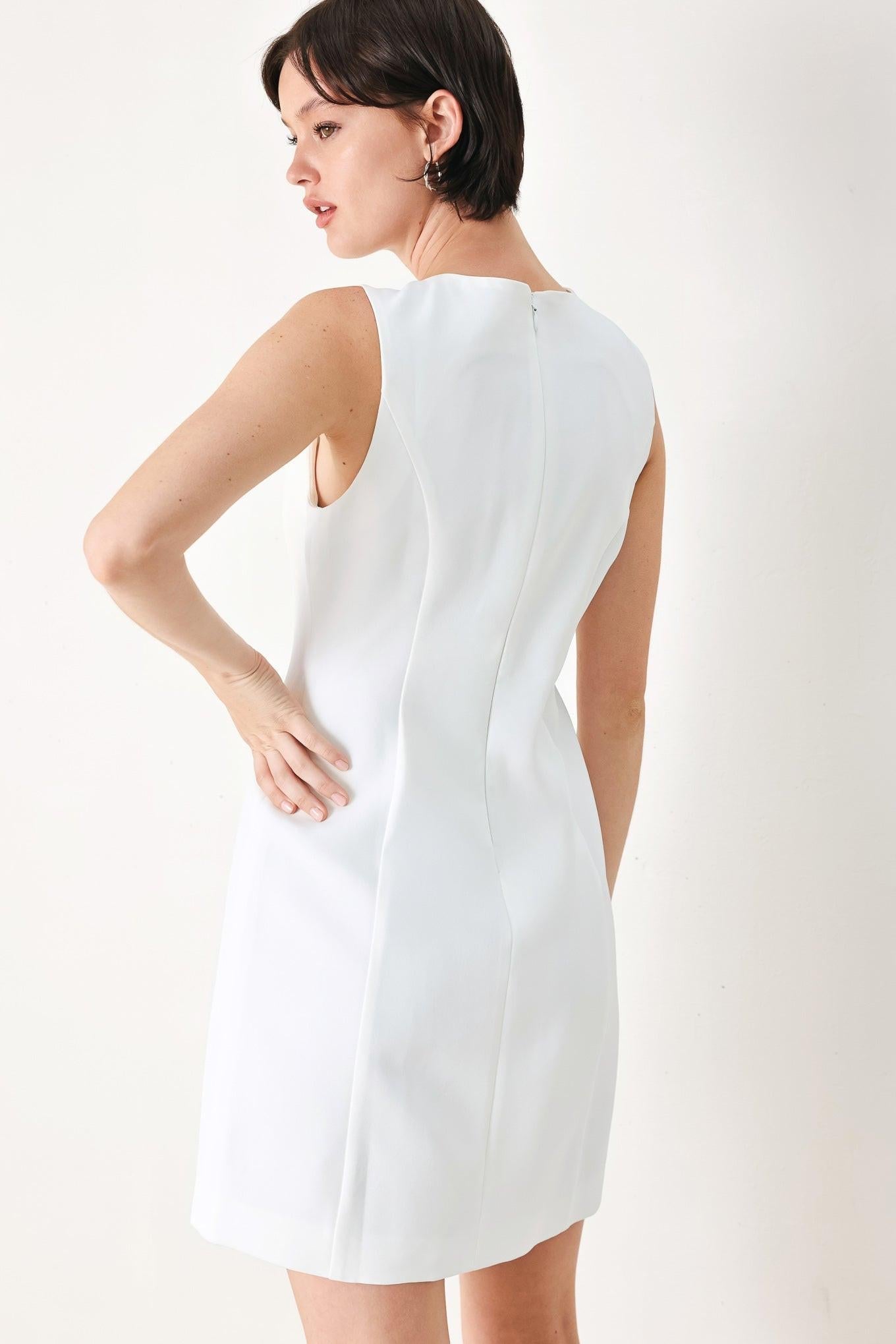 PURE GLAM WOVEN MINI DRESS Flying Tomato