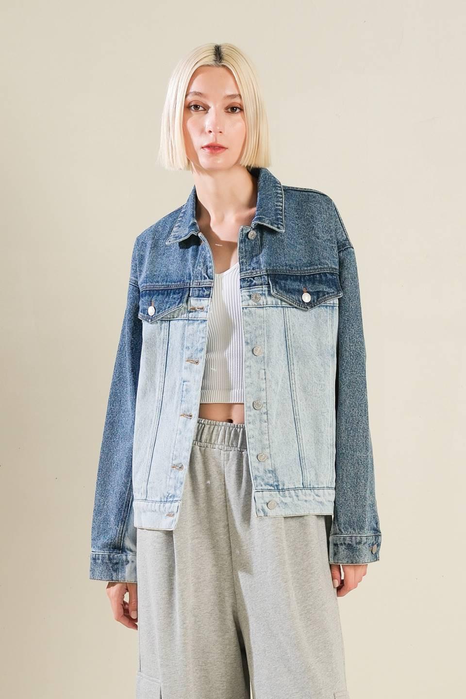 A BAR SONG DENIM JACKET Flying Tomato