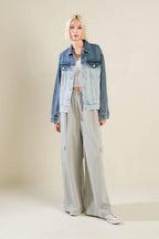A BAR SONG DENIM JACKET Flying Tomato