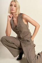 VIBRANT DAZE WOVEN VEST Flying Tomato