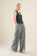 FOREVER CONNECTED WOVEN VEST Flying Tomato