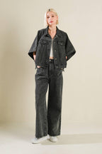BEAUTIFUL AS YOU DENIM JACKET Flying Tomato