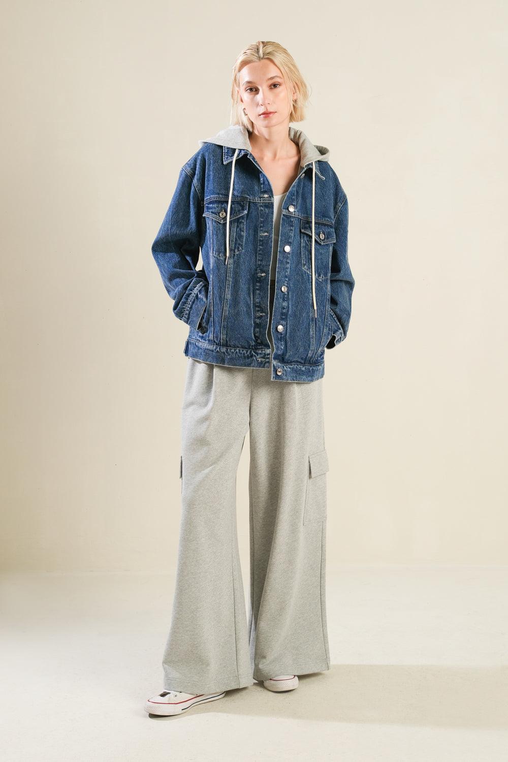 CROSS YOUR MIND DENIM JACKET Flying Tomato