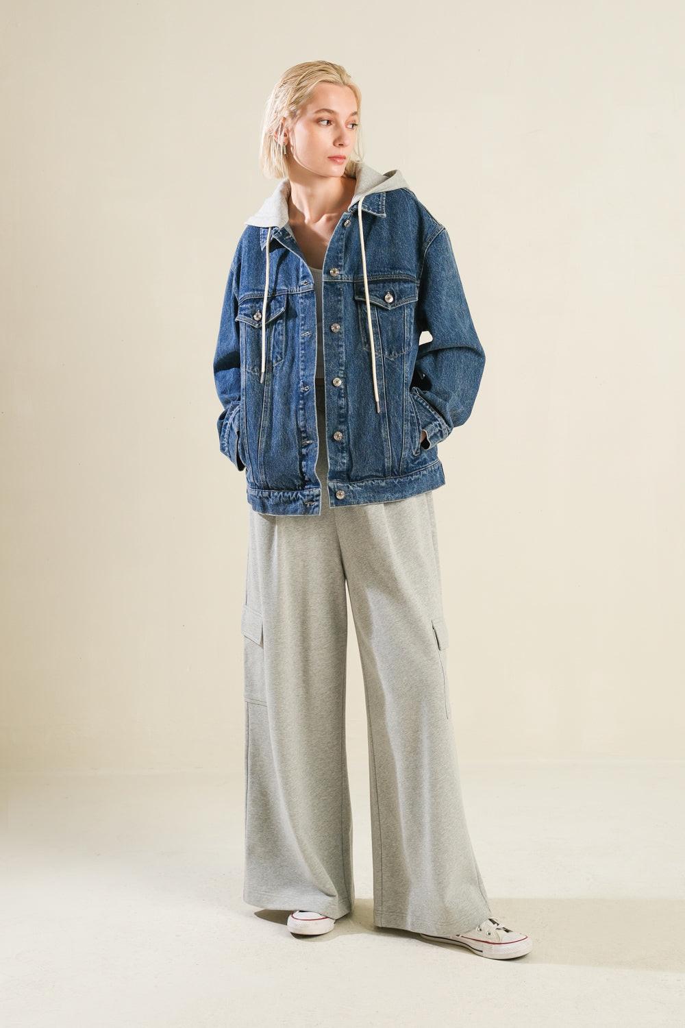 CROSS YOUR MIND DENIM JACKET Flying Tomato