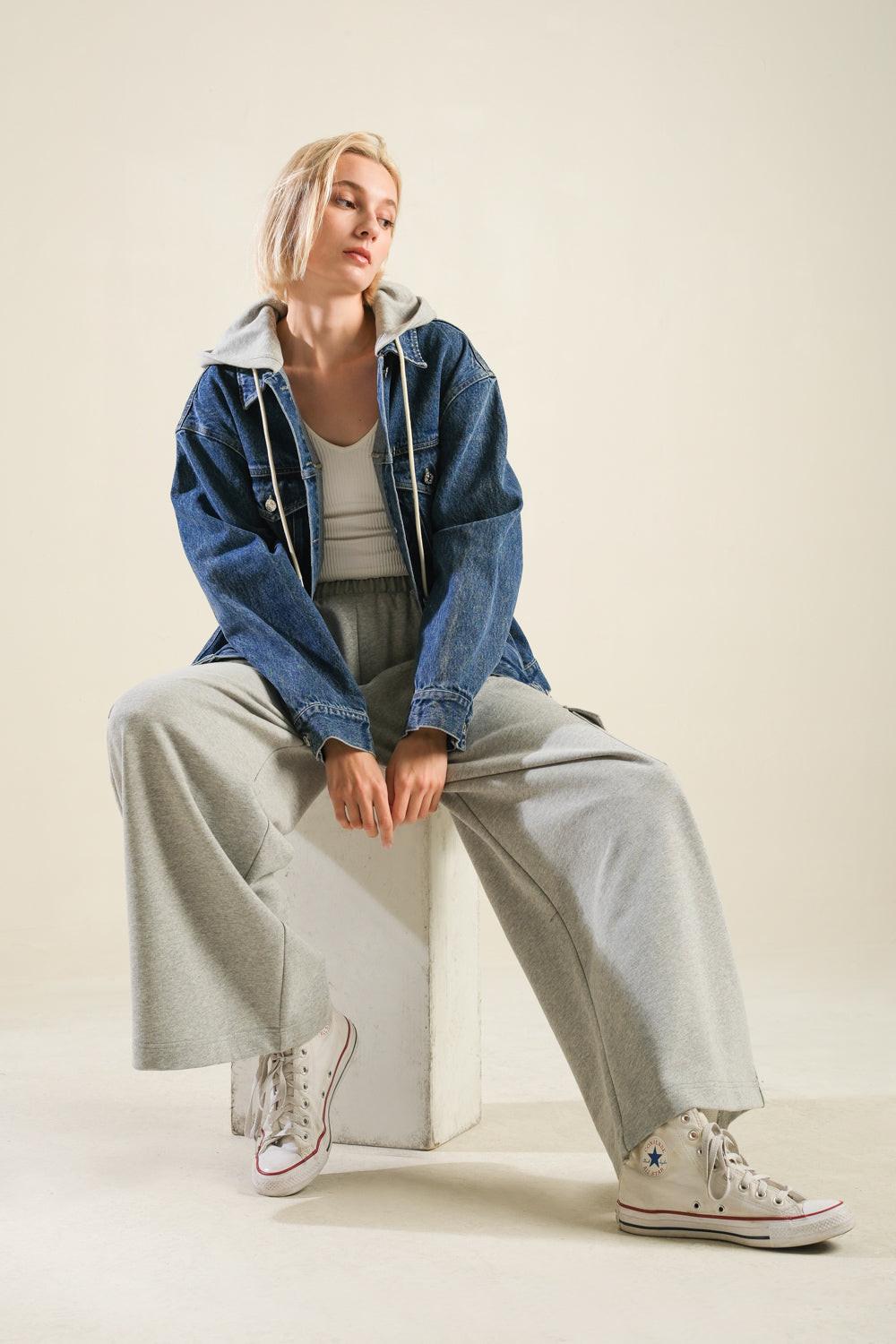 CROSS YOUR MIND DENIM JACKET Flying Tomato