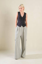 CAUGHT YOUR EYE WOVEN VEST Flying Tomato
