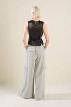 CAUGHT YOUR EYE WOVEN VEST Flying Tomato