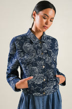 SOPHISTICATED STUNNER DENIM JACKET Flying Tomato
