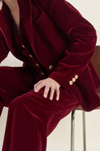 COY CHARM VELVET BLAZER Flying Tomato