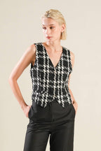 WHEN I'M WITH YOU TWEED VEST Flying Tomato