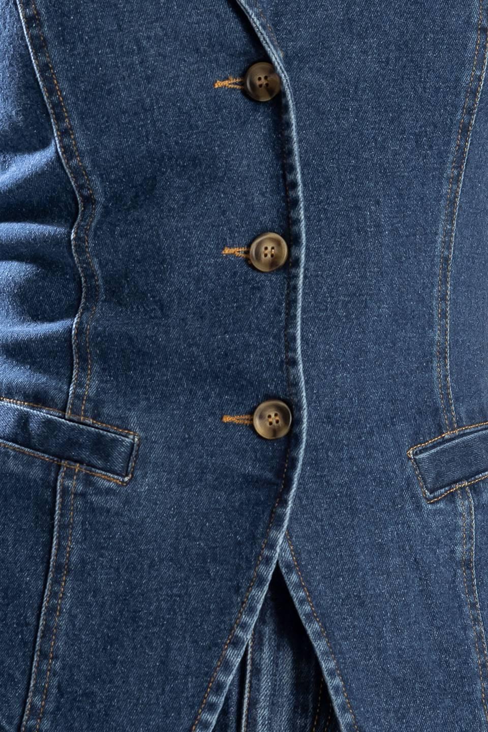SPRING ROMANCE DENIM VEST Flying Tomato