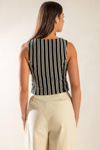 IN THE QUIET SHADE WOVEN VEST Flying Tomato