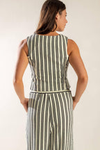 IN THE QUIET SHADE WOVEN VEST Flying Tomato