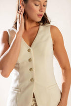 WHERE YOU BELONG WOVEN VEST Flying Tomato
