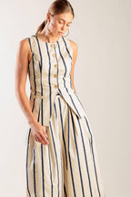 HERE AND NOW WOVEN VEST Flying Tomato