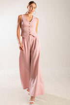 IN MY OWN WORLD WOVEN VEST Flying Tomato