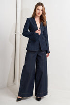 URBAN PANEL DENIM BLAZER Flying Tomato