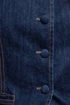 INDIGO ICON DENIM VEST Flying Tomato