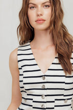 MARINE CHIC WOVEN VEST Flying Tomato