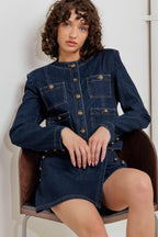 GLAM CODE DENIM JACKET Flying Tomato