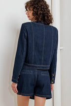 GLAM CODE DENIM JACKET Flying Tomato