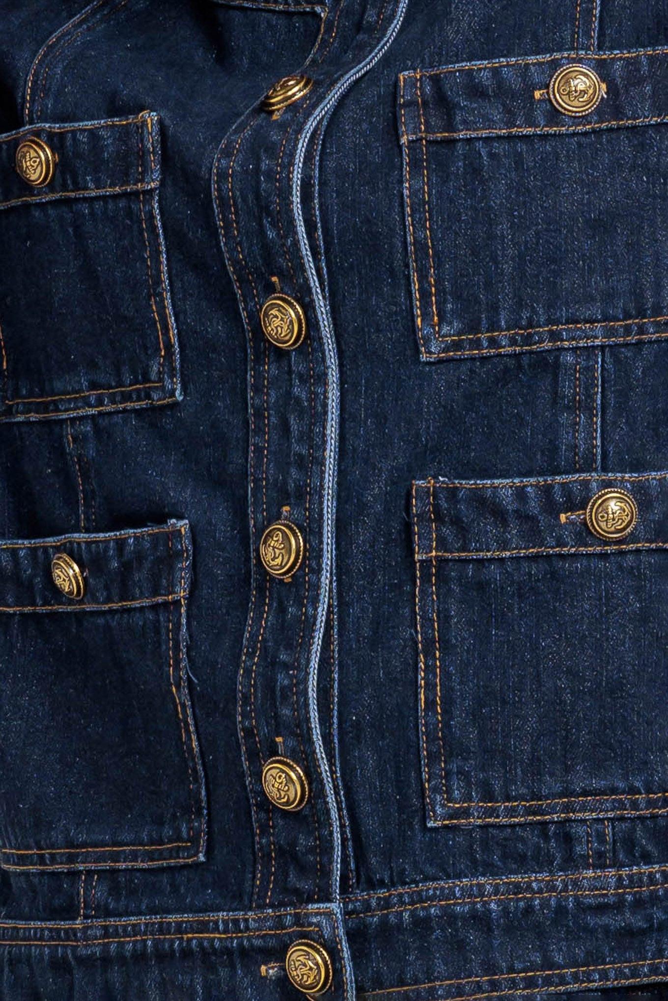 GLAM CODE DENIM JACKET Flying Tomato