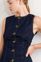 EURO CITY DENIM VEST Flying Tomato