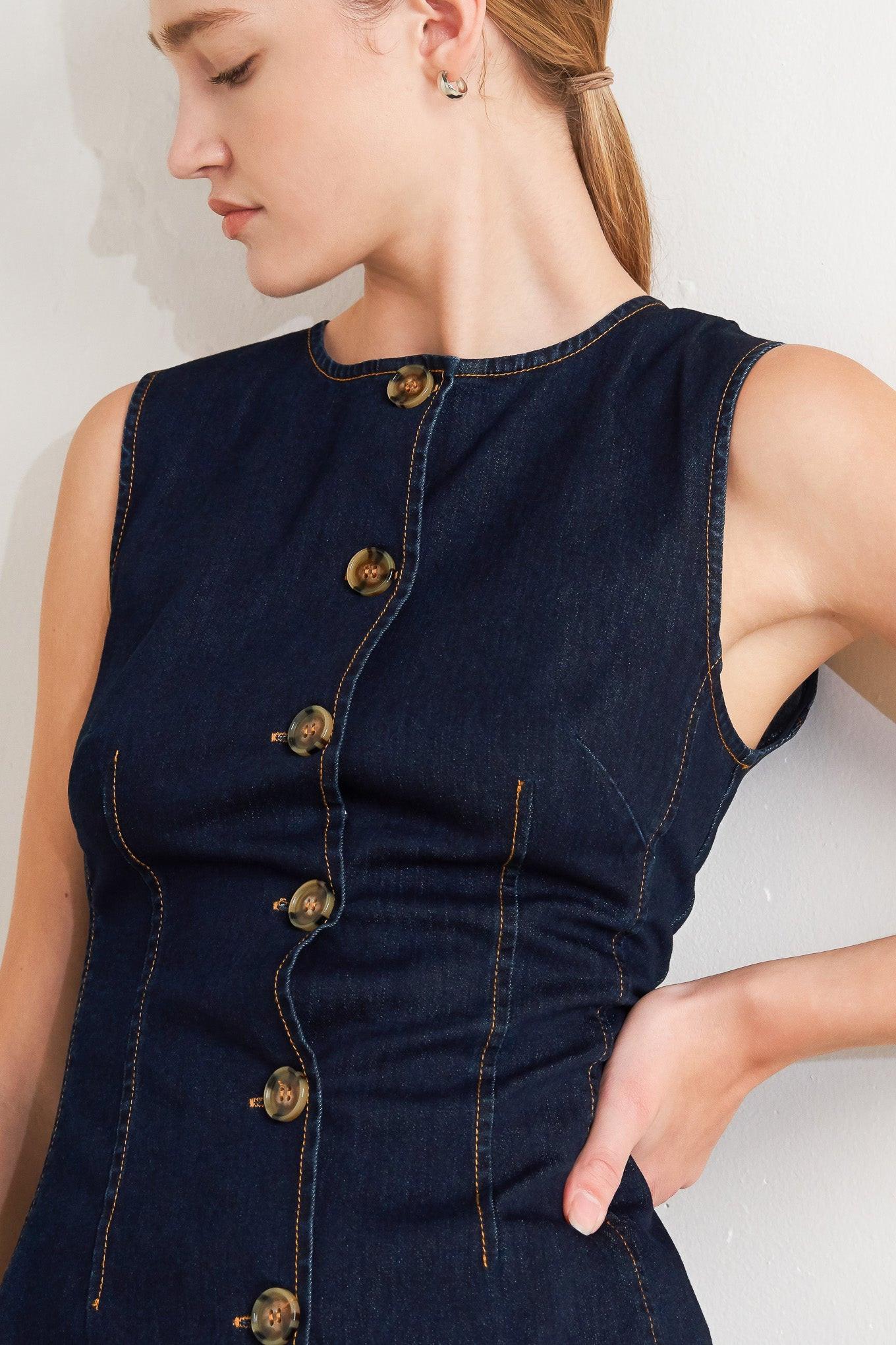 EURO CITY DENIM VEST Flying Tomato