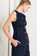 EURO CITY DENIM VEST Flying Tomato