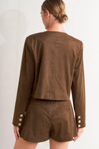 HERITAGE UTILITY FAUX SUEDE JACKET Flying Tomato