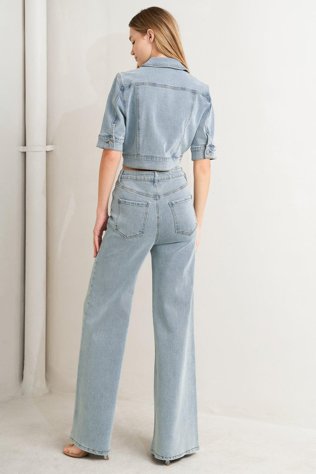 MODERN NEUTRAL DENIM JACKET Flying Tomato