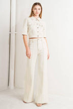MODERN NEUTRAL TWILL JACKET Flying Tomato