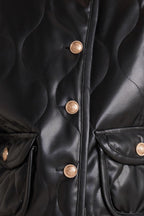 MOTO CHIC FAUX LEATHER JACKET Flying Tomato