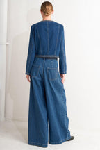 HERITAGE TWIST DENIM JACKET Flying Tomato