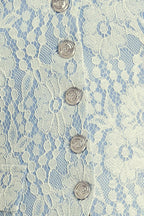EASY ELEGANCE WOVEN LACE VEST Flying Tomato