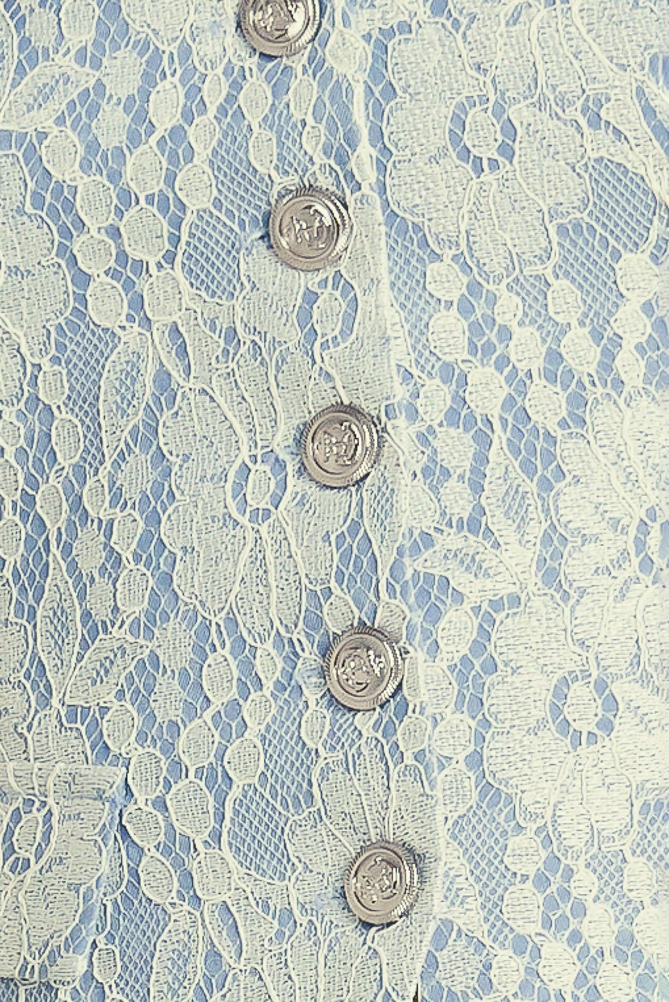 EASY ELEGANCE WOVEN LACE VEST Flying Tomato