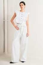 SUGAR AIR TWILL TOP Flying Tomato