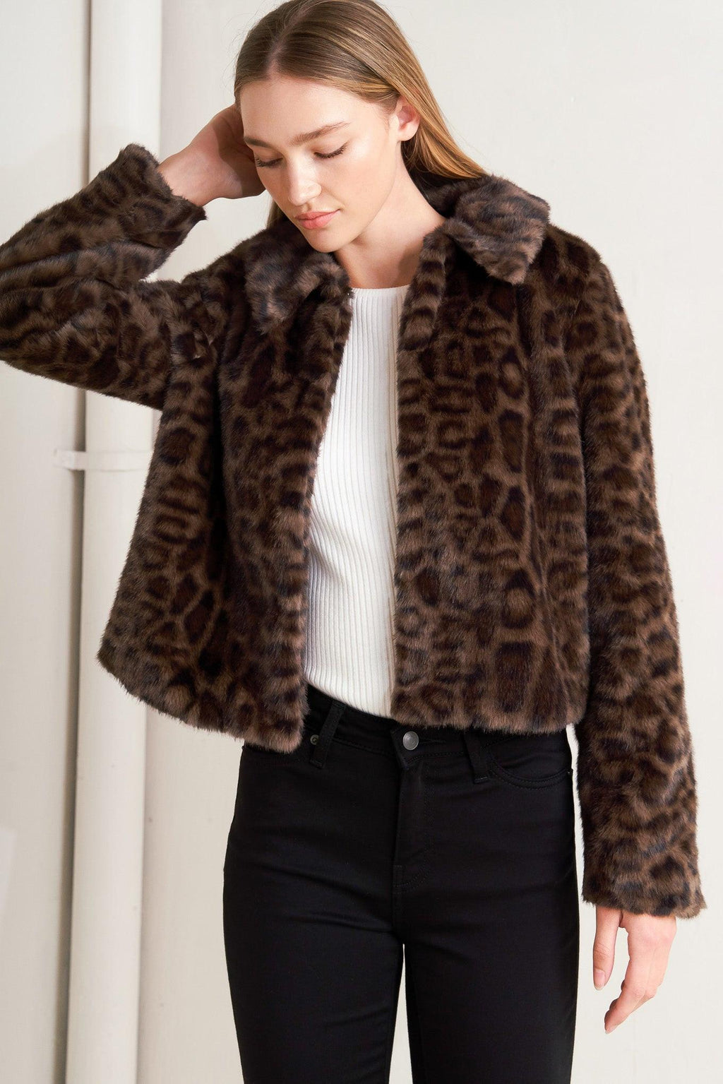 WILD FAME FAUX LEATHER JACKET Flying Tomato
