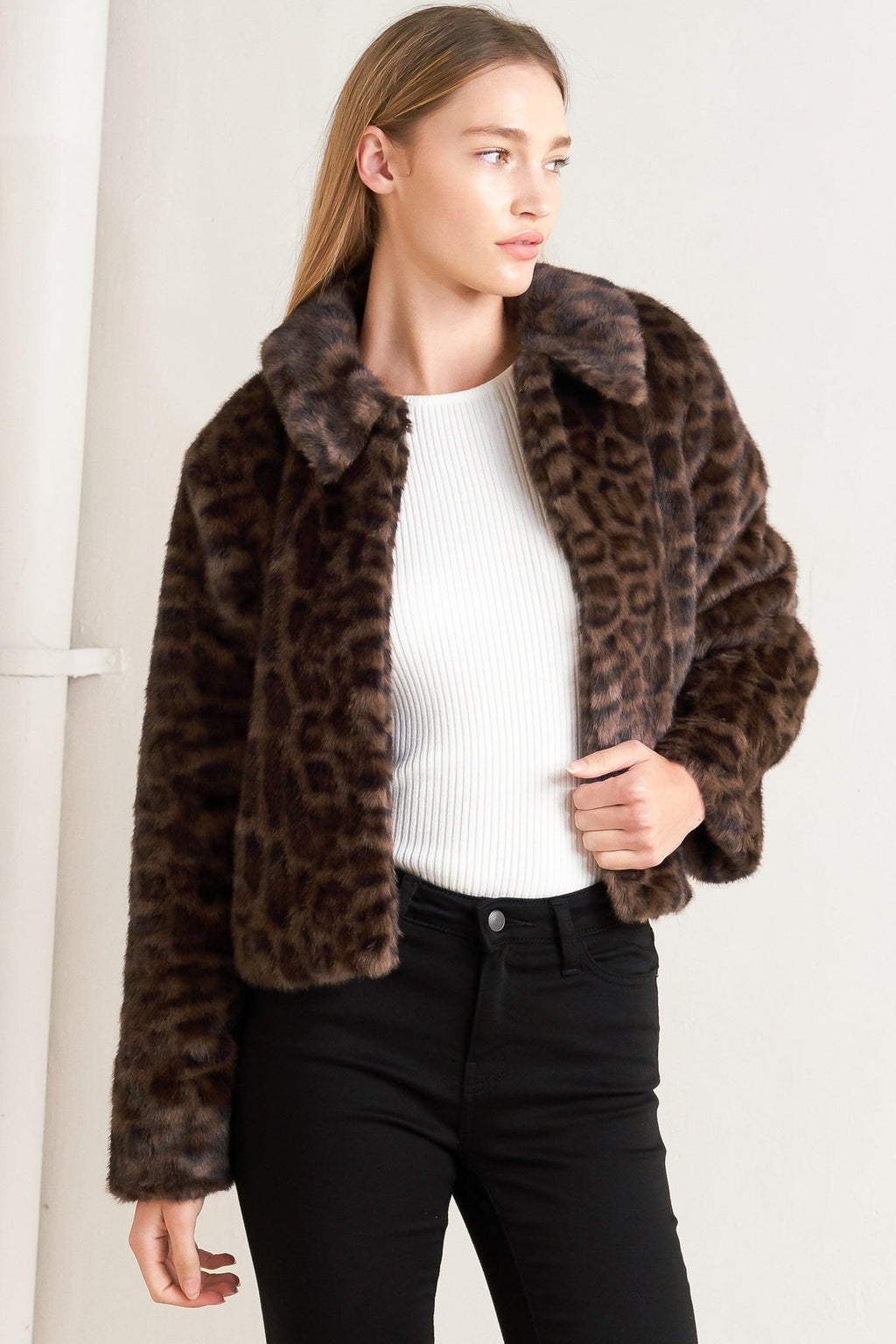 WILD FAME FAUX LEATHER JACKET Flying Tomato