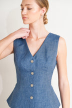POWER MOVE WOVEN VEST Flying Tomato