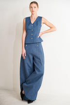 POWER MOVE WOVEN VEST Flying Tomato